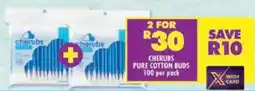Shoprite Cherubs pure cotton buds offer