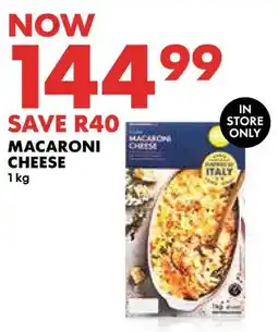 Woolworths Macaroni cheese offer