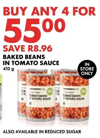 Woolworths Baked beans in tomato sauce offer