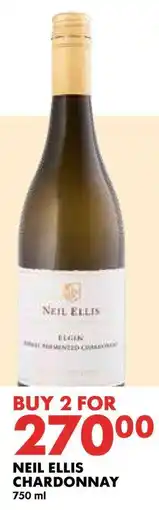 Woolworths Neil ellis chardonnay offer