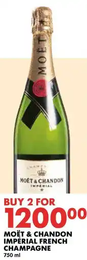 Woolworths Moët & chandon imperial french champagne offer