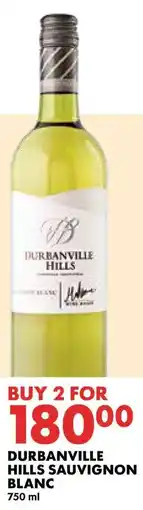 Woolworths Durbanville hills sauvignon blanc offer