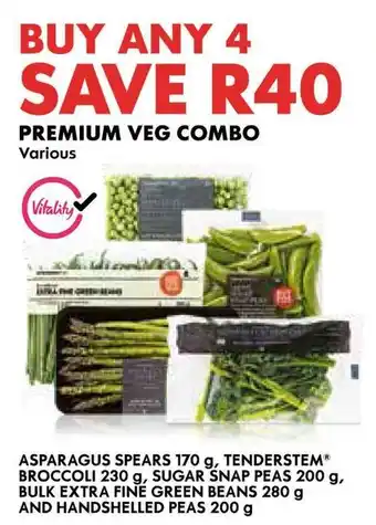 Woolworths Premium veg combo offer