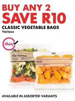 Woolworths Classic vegetable bags offer