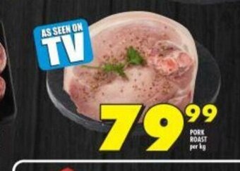 Shoprite Pork Roast per kg offer