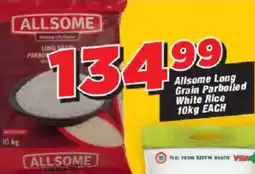 OK Grocer Allsome Long Grain Parboiled White Rice offer