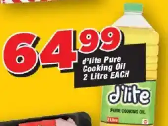 OK Grocer D'lite Pure Cooking Oil offer