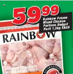 OK Grocer Rainbow Frozen Mixed Chicken Portions Budget Pack offer