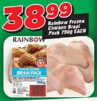 OK Grocer Rainbow Frozen Chicken Braai Pack offer
