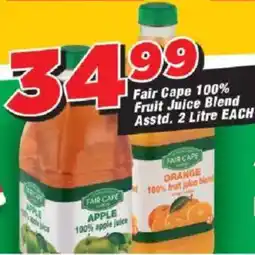 OK Grocer Fair Cape 100% Fruit Juice Blend Asstd. offer