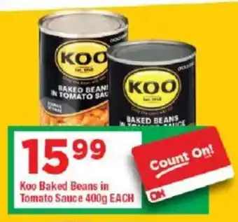 OK Grocer Koo Baked Beans in Tomato Sauce offer