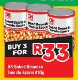 OK Grocer OK Baked Beans in Tomato Sauce offer