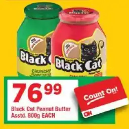OK Grocer Black Cat Peanut Butter Asstd. offer