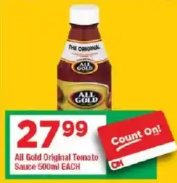 OK Grocer All Gold Original Tomato Sauce offer