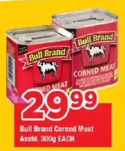 OK Grocer Bull Brand Corned Meat Asstd. offer
