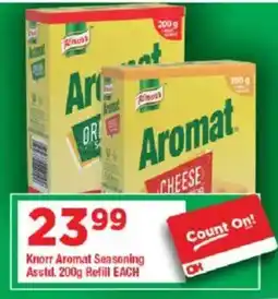 OK Grocer Knorr Aromat Seasoning Asstd. Refill offer