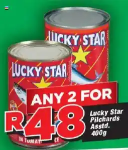 OK Grocer Lucky Star Pilchards Asstd. offer