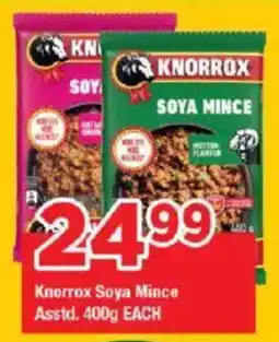 OK Grocer Knorrox Soya Mince Asstd. offer