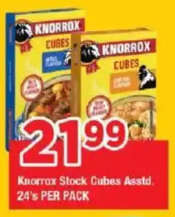 OK Grocer Knorrox Stock Cubes Asstd. offer