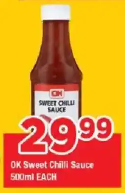 OK Grocer OK Sweet Chilli Sauce offer
