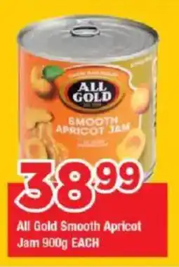 OK Grocer All Gold Smooth Apricot Jam offer