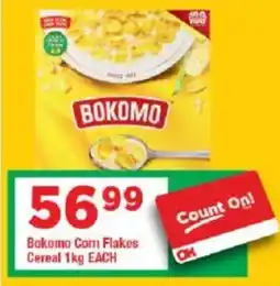 OK Grocer Bokomo Corn Flakes Cereal offer