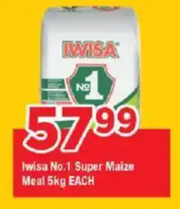 OK Grocer Iwisa No.1 Super Maize Meal offer