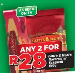 OK Grocer Fatti's & Moni's Macaroni or Spaghetti offer