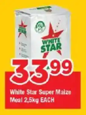 OK Grocer White Star Super Maize Meal offer