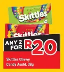 OK Grocer Skittles Chewy Candy Asstd. offer