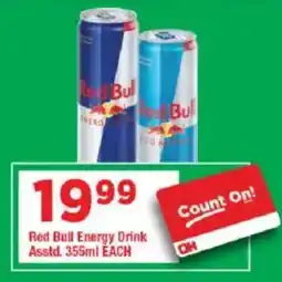 OK Grocer Red Bull Energy Drink Asstd. offer