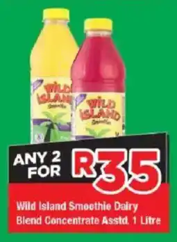 OK Grocer Wild Island Smoothie Dairy Blend Concentrate Asstd. offer