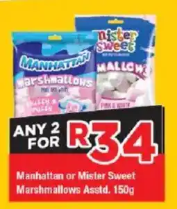 OK Grocer Manhattan or Mister Sweet Marshmallows Asstd. offer
