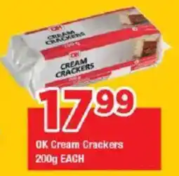 OK Grocer OK Cream Crackers offer