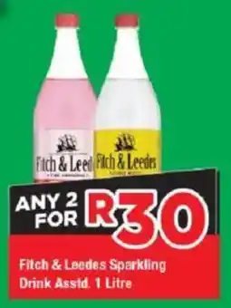 OK Grocer Fitch & Leedes Sparkling Drink Asstd. offer