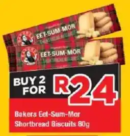 OK Grocer Bakers Eet-Sum-Mor Shortbread Biscuits offer