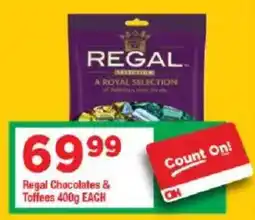 OK Grocer Regal Chocolates & Toffees offer