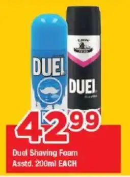 OK Grocer Duel Shaving Foam Asstd. offer
