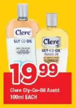 OK Grocer Clere Gly-Co-Oil Asstd. offer