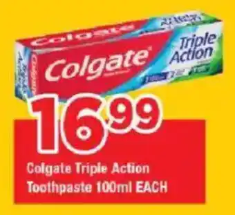 OK Grocer Colgate Triple Action Toothpaste offer