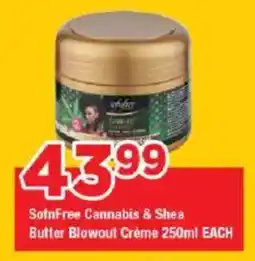 OK Grocer SofnFree Cannabis & Shea Butter Blowout Creme offer