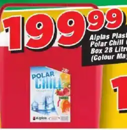 OK Grocer Alplas Plastics Polar Chill Cooler Box offer