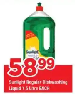 OK Grocer Sunlight Regular Dishwashing Liquid offer