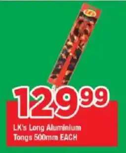 OK Grocer LK's Long Aluminium Tongs offer