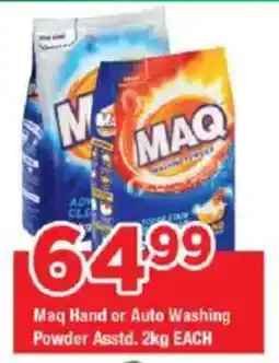 OK Grocer Maq Hand or Auto Washing Powder Asstd. offer