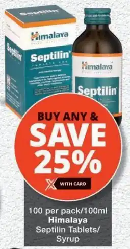 MediRite Himalaya Septilin Tablets/ Syrup offer