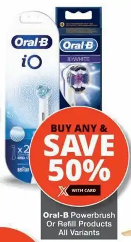 MediRite Oral-B Powerbrush Or Refill Products All Variants offer