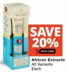 MediRite African Extracts All Variants offer
