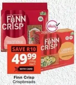 MediRite Finn Crisp Crispbreads offer
