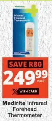 MediRite Medirite Infrared Forehead Thermometer offer